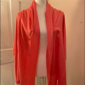NWOT coral scarf shawl wrap